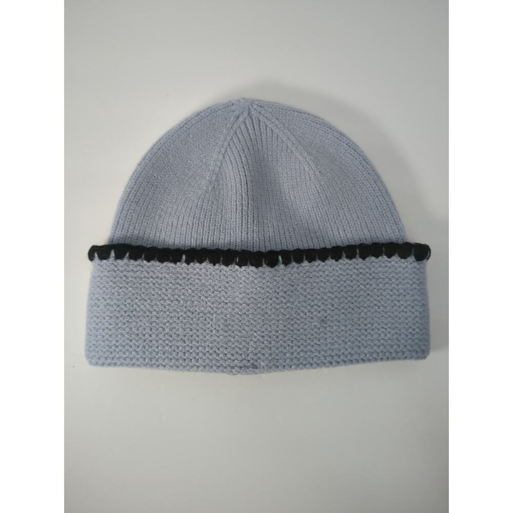 Vince Camuto Whipstitch Cuff Beanie Grey One Size Knit Nordstroms New Womens